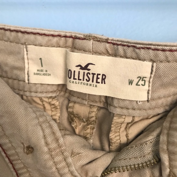 beige tan shorts - Picture 3 of 3